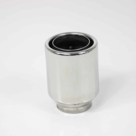 RVS Sierstuk – Rond – Ø uitwendig 65 mm – Lengte: 90 mm – Extra binnenrand