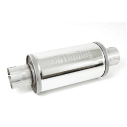 Demper Rond - Ø 89 mm - 3.5 inch - Lengte: 250 mm -Breedte: 140 mm