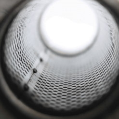 Demper RVS Duo - Ø 63.5 mm - 2.5 inch - Lengte: 315 mm - Breedte: 190 mm