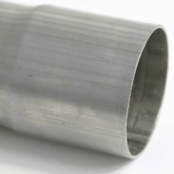 tromp van rvs rechte uitlaatbuis