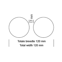 rvs collector 2-1 merk powersprint afmetingen specificaties