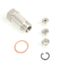 Lambda Spacer Recht RVS (Luxe set)