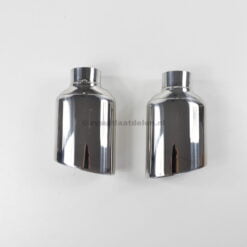 Alternative view of RVS Sierstuk SET  – Scherp schuin aflopend - enkel ovaal 100 mm