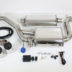 Klepuitlaat / Cat back uitlaatsysteem RVS – Volkswagen Golf 6 GTI