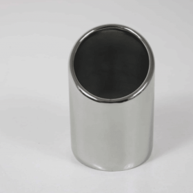 RVS Sierstuk – Extra schuin aflopend – Ø uitwendig 76 mm - lengte 110 mm