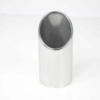 RVS Sierstuk – Extra schuin aflopend – Ø uitwendig 90 mm – lengte 180 mm