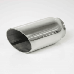 RVS Sierstuk - Massief - Schuin aflopend - Ø uitwendig 76 mm – Lengte: 165 mm