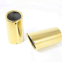 Uitlaatsierstukken Goud 3 inch - 76 mm
