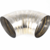 Titanium 90° gelaste bocht