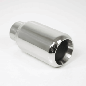 RVS Sierstuk – Rond – Ø uitwendig 80 mm – Lengte: 160 mm – verjongend