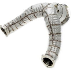 Downpipe met hitteschild - Audi A4-S4, A5-S5 W8-B9