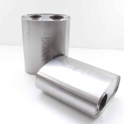 JMTuning Titanium Blast Kleppendemper– Ø 76 mm – 63,5 mm / 3 inch – 2.5 inch