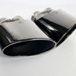 Sierstukken rs3 dubbel gevoed black chrome audi jmt