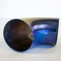 Alternative view of Titanium lasbocht 76,1mm - 90° - korte radius