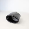 Carbon Sierstukken Set - Ovaal - Glans-  90 x 150 mm