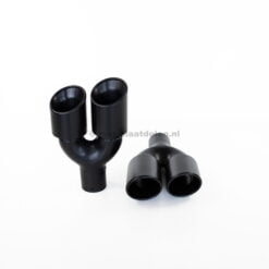 Alternative view of SET – Dubbel sierstuk rond – Schuin aflopend – uitwendig 90 mm – lengte 300 mm