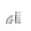 Pie Cut - Set - 90° bocht