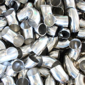 RVS Lasbocht 90° gepolijst