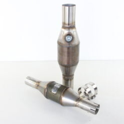 Maatwerk Race Katalysator RVS met aangelaste delen