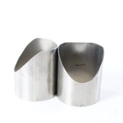 Vertakkingsdeel schuin - RVS lasergesneden