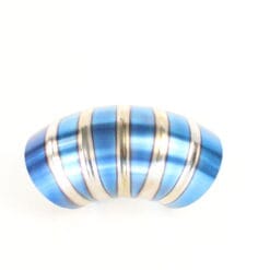 Alternative view of Titanium 90° gelaste bocht - blauw