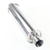 Blanco Demper RVS Rond - Ø 50.8 mm - 2 inch - Lengte: 420 mm - Breedte: 100 mm
