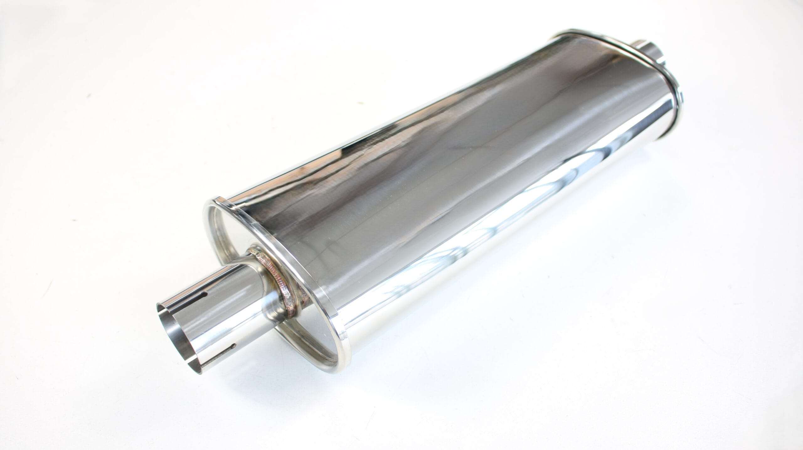 Blanco Demper RVS Ovaal - Ø 50.8 mm - 2 inch - Lengte: 420 mm - Breedte: 170 mm