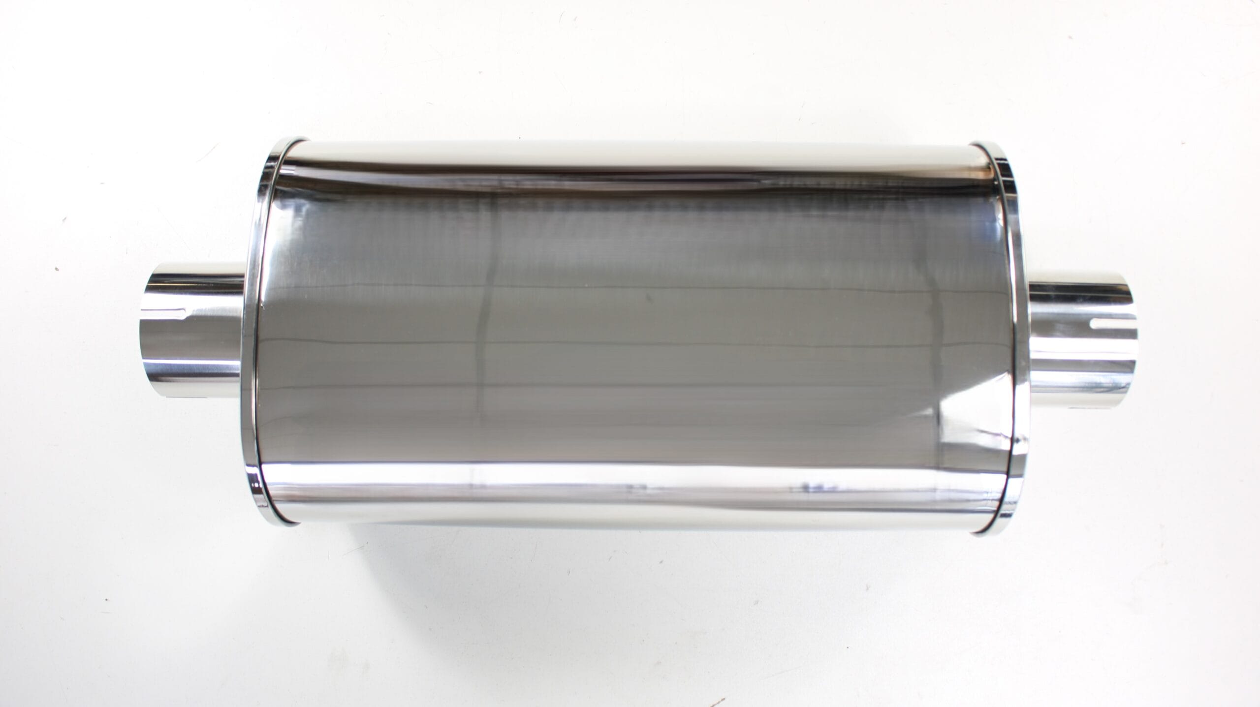 Demper RVS Ovaal – Ø 76.1 mm – 3 inch – Lengte: 400 mm – Breedte: 220 mm - Afbeelding 3