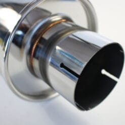 Alternative view of Blanco Demper RVS Rond - Ø 76.1 mm - 3 inch - Lengte: 620 mm - Breedte: 125 mm
